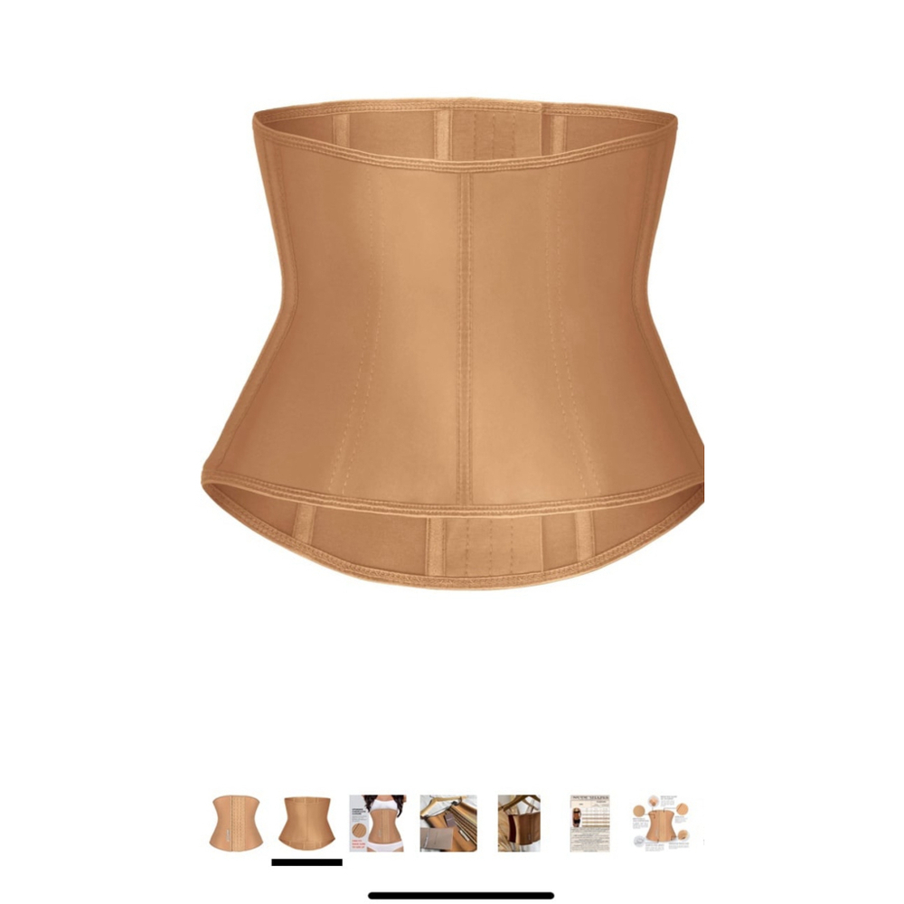 Nude Shapes Waist Trainer. NWT. 2XS. Tan color.